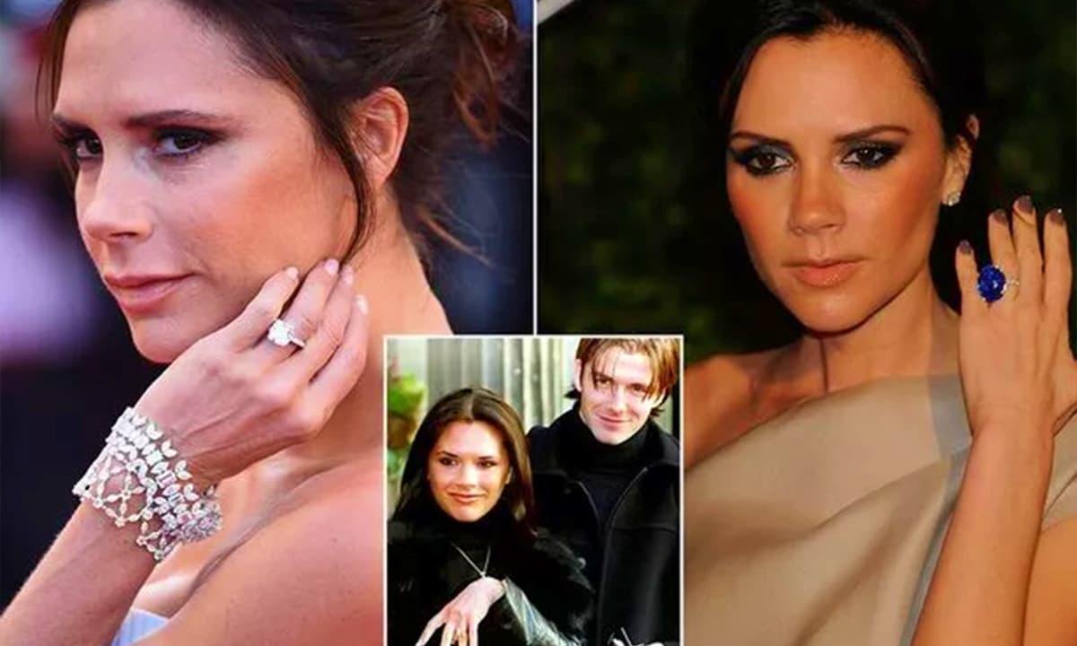 Victoria Beckham, David Beckham, sao Hollywood, 15 chiếc nhẫn đính hôn của Victoria