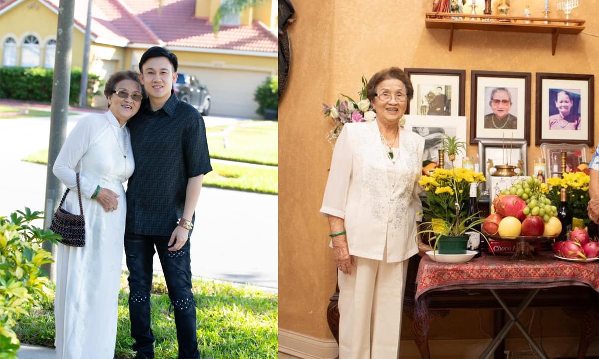 View - Dương Triệu Vũ cùng mẹ và người thân làm lễ giỗ bố tại Mỹ, danh hài Hoài Linh vắng mặt 