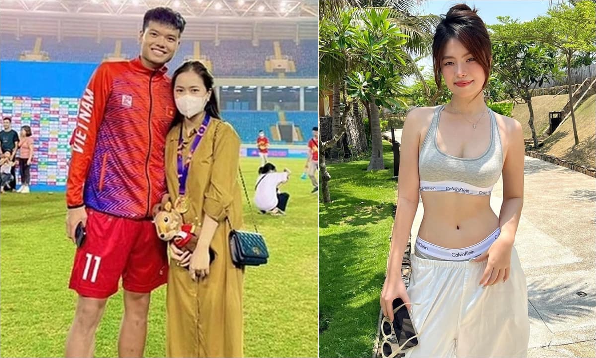 View - Nhan sắc đang gây sốt của bạn gái tuyển thủ U23 Việt Nam, từng được báo Trung khen hết lời