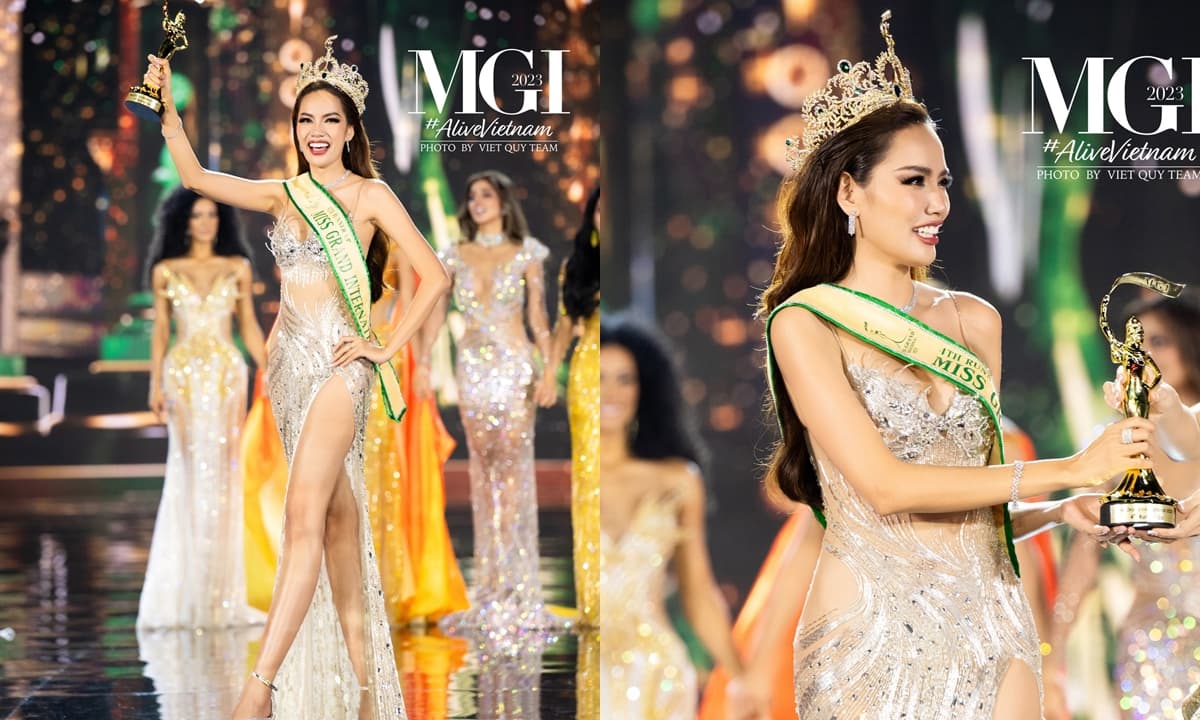 View - Lê Hoàng Phương có chia sẻ đầu tiên trên mạng xã hội, dàn sao chúc mừng sau khi cô trở thành Á hậu 4 Miss Grand International 2023