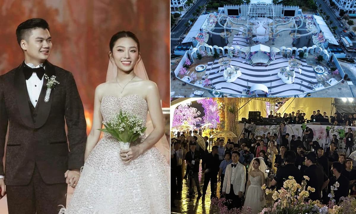 đám cưới 100 tỷ,  đại gia Phú Cường, đám cưới hoành tráng 