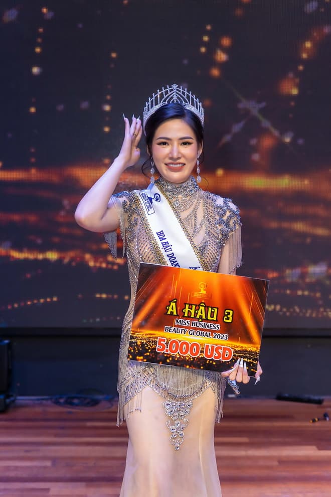 Hoa hậu Doanh nhân sắc đẹp toàn cầu 2023, á hậu
