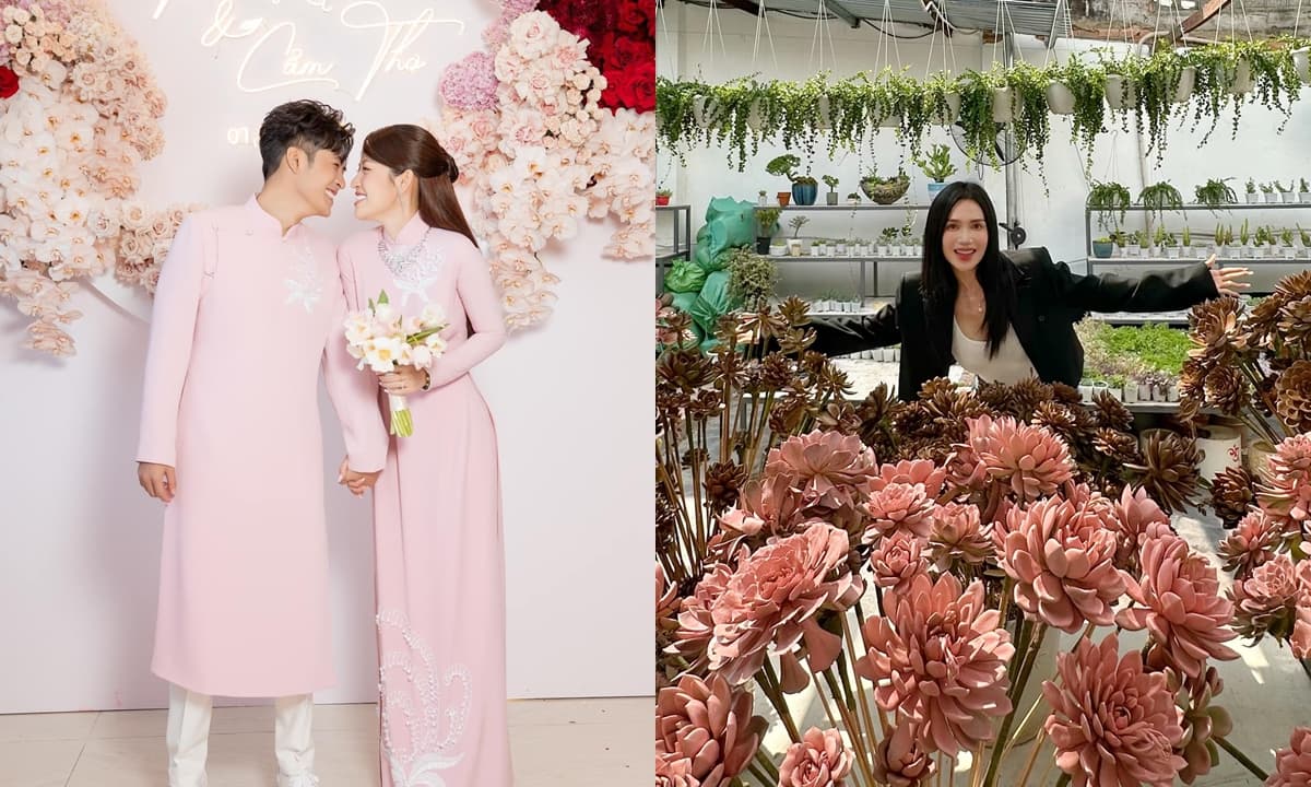 View - Hé lộ loại hoa được sử dụng trong đám cưới của Gin Tuấn Kiệt và Puka do Sĩ Thanh tự tay chuẩn bị 