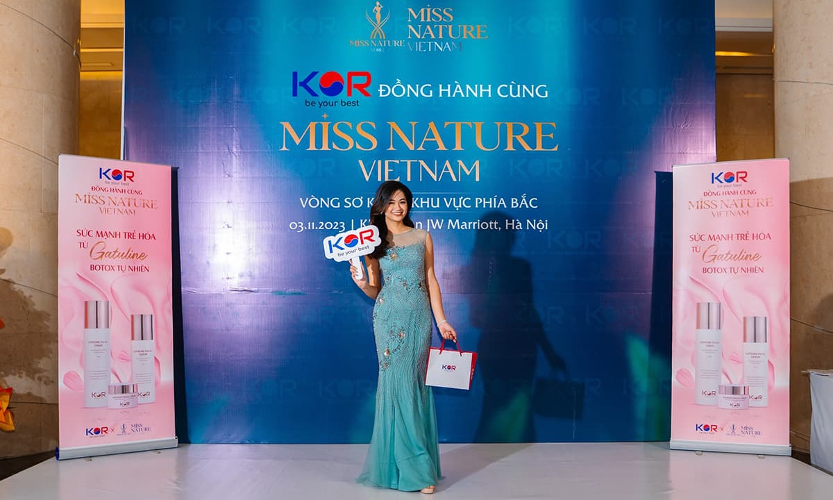 View - KOR đồng hành cùng sự kiện Miss Nature Vietnam 2023 