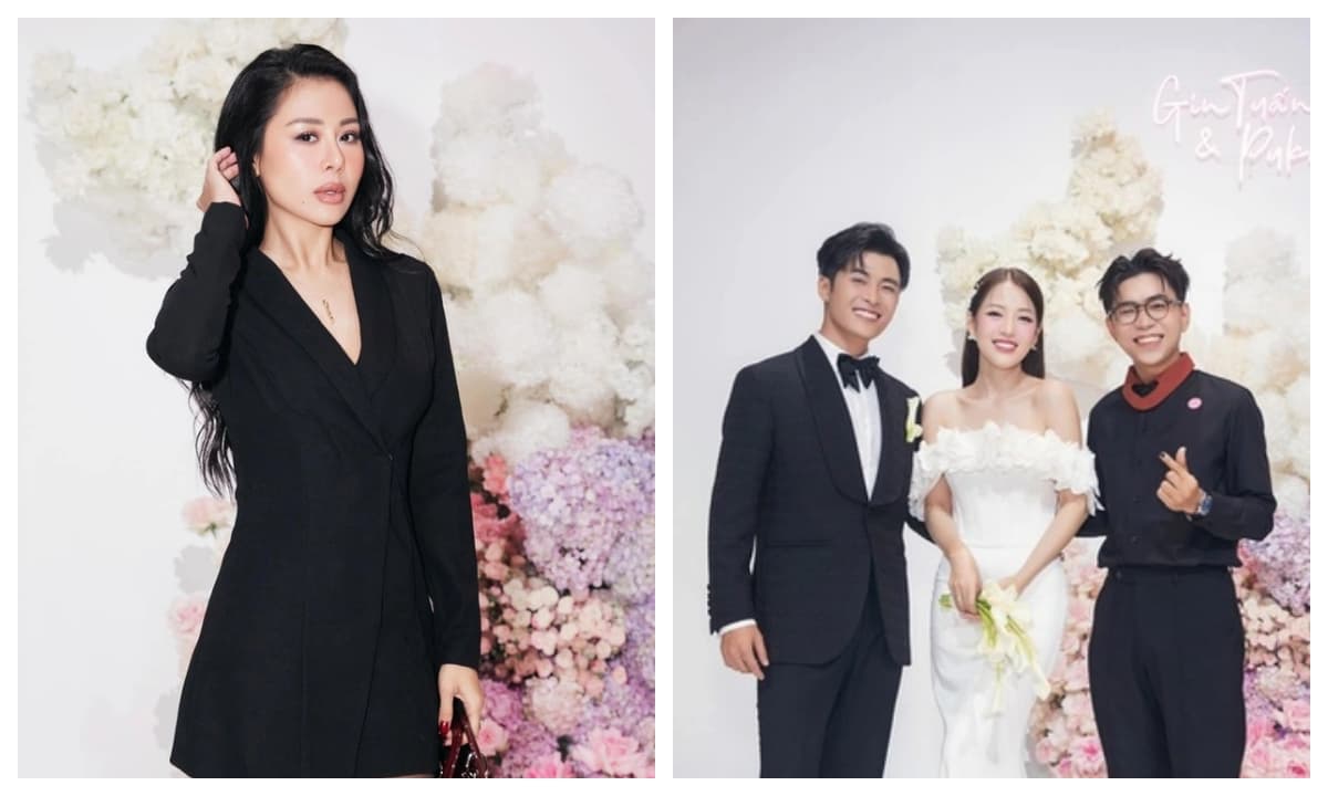 View - Thêm 2 sao Việt lộ tiền mừng ở đám cưới Puka và Gin Tuấn Kiệt: Đi luôn tiền đô cho oách!