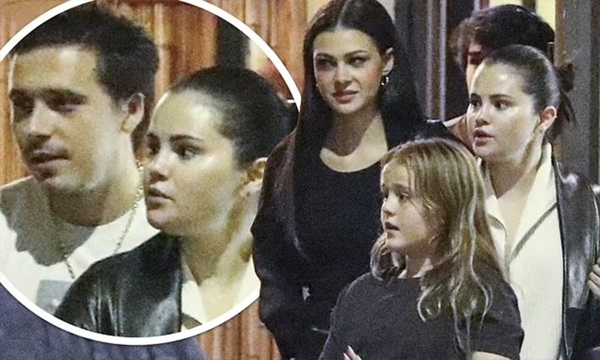 View - Selena Gomez đưa em gái Gracie đi ăn sushi cùng vợ chồng Nicola Peltz và Brooklyn Beckham, chứng minh tình bạn tuyệt vời