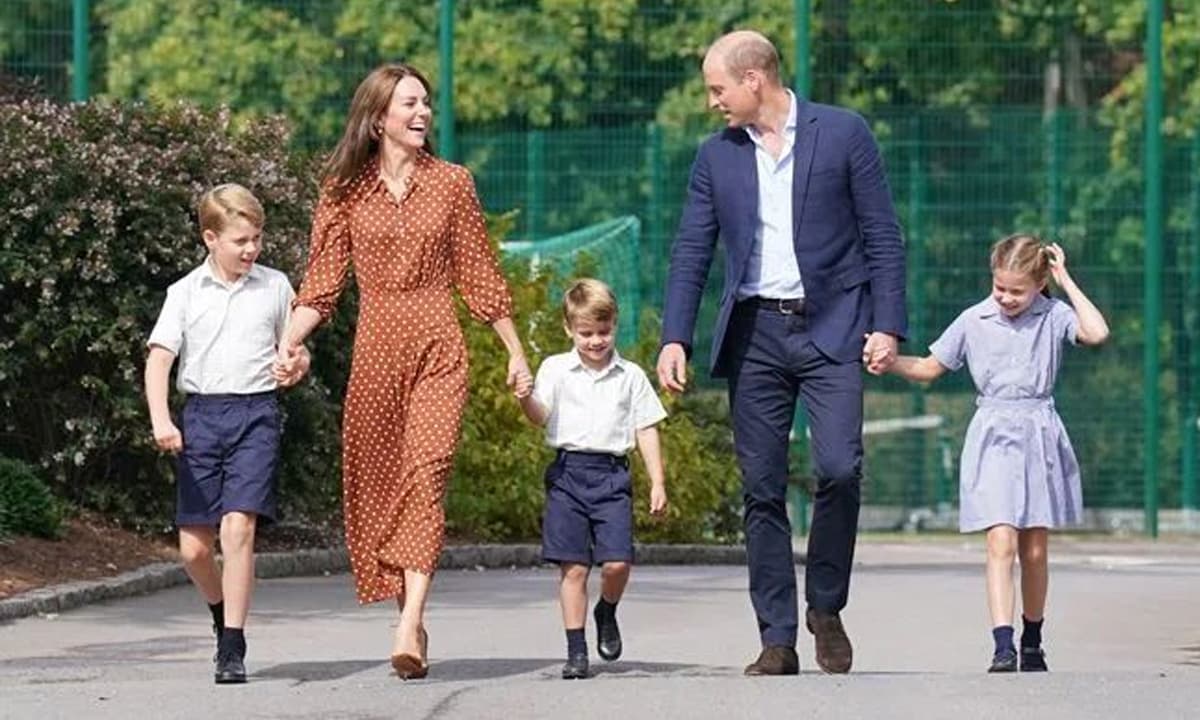 Kate và William, hoàng gia anh, nuôi dạy con