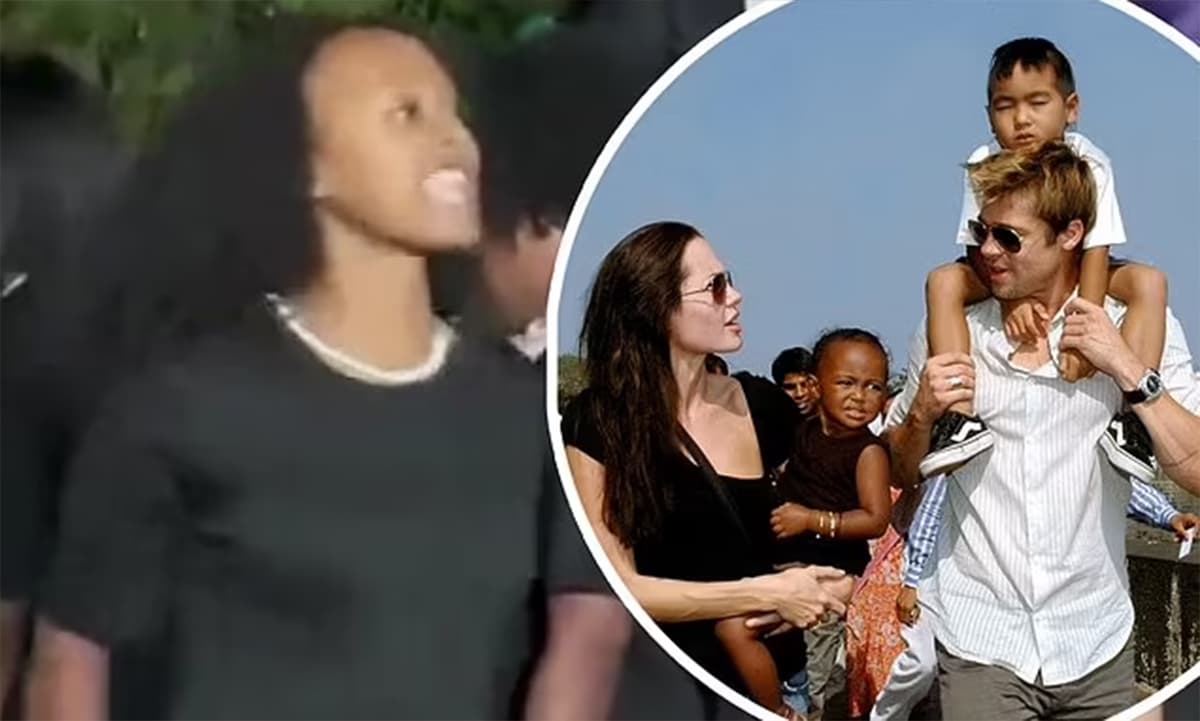 View - Con gái nuôi Zahara Jolie có hành động 'đoạn tuyệt' với Brad Pitt sau vụ ly hôn đầy cay đắng của bố mẹ 