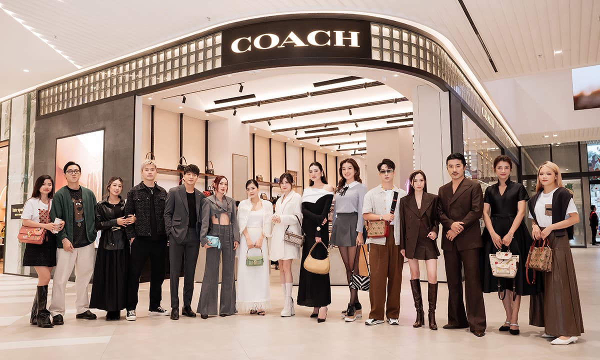 View - Coach chính thức khai trương cửa hàng đầu tiên tại Hà Nội - Lotte Mall Tây Hồ