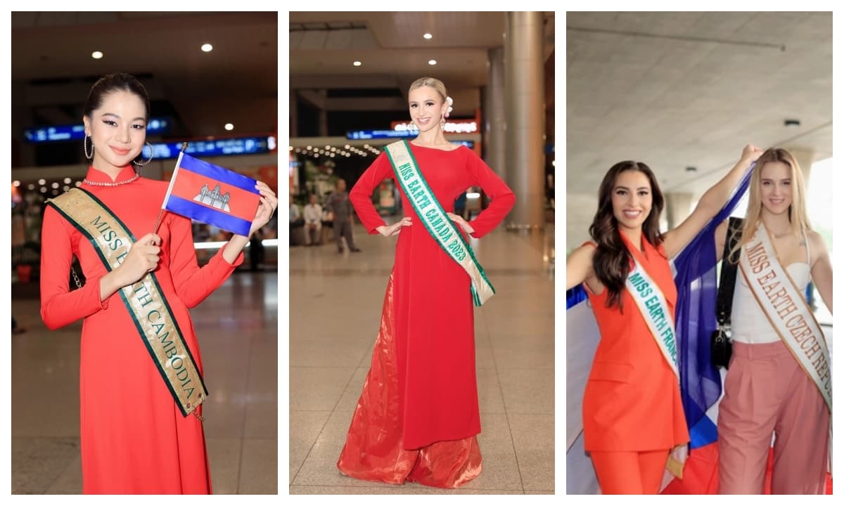 View - Dàn thí sinh Miss Earth 2023 đến Việt Nam, nhan sắc qua camera thường thế nào?