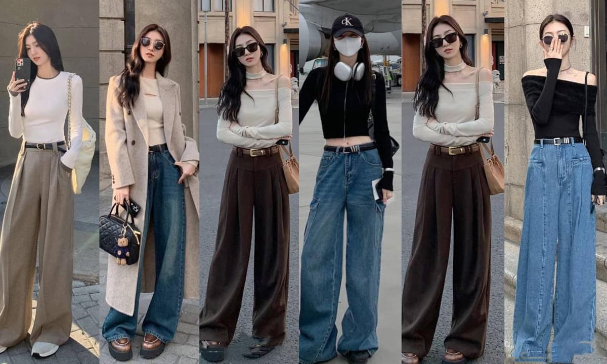View - Con gái Hàn Quốc nên mặc gì vào mùa đông? 'Áo đáy + quần cạp cao' vừa mát vừa đẹp lại còn khiến chân bạn trông dài hơn