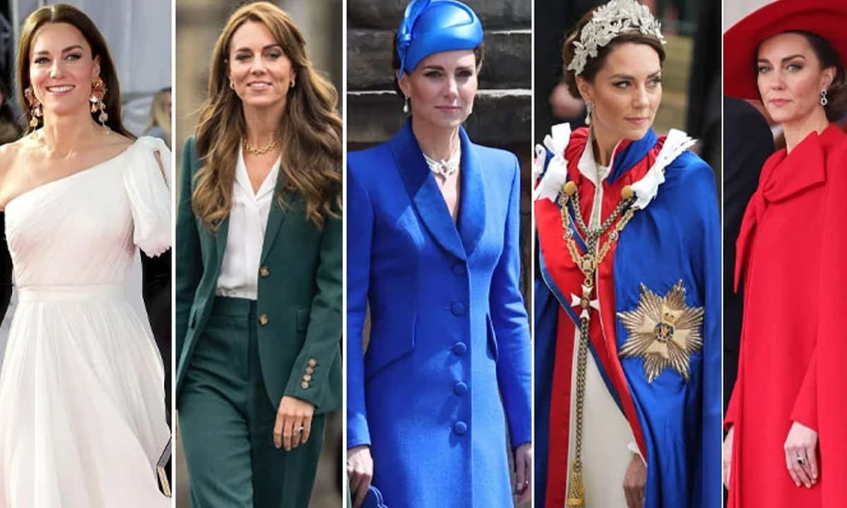 View - Những khoảnh khắc thời trang nổi bật của Kate Middleton năm 2023 với tư cách là Công nương xứ Wales