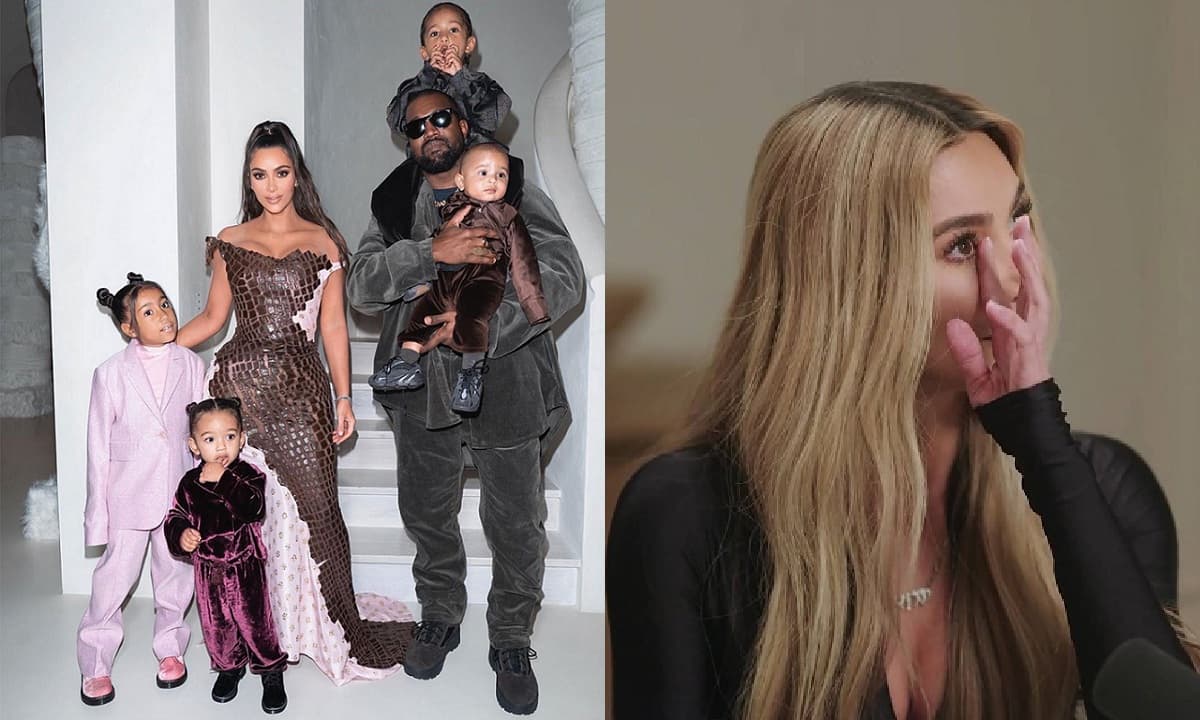 View - 'Siêu vòng 3' Kim Kardashian bật khóc khi chia sẻ về việc nuôi con chung sau ly hôn với rapper Kanye Kanye