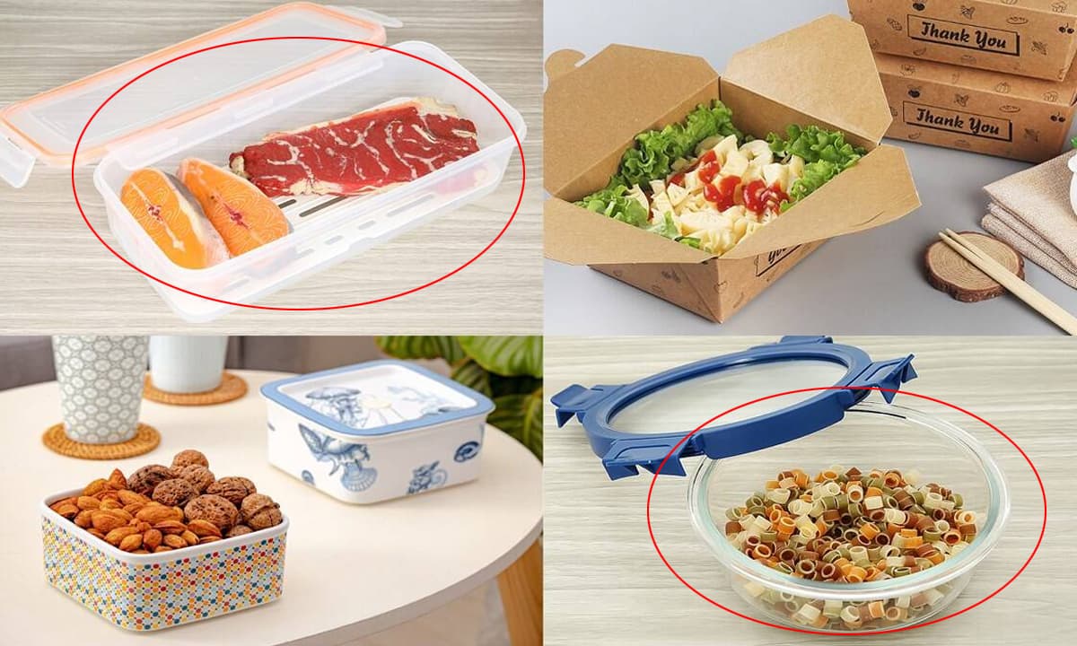 Hộp nhựa,hộp đựng thức ăn,cách sử dụng hộp đựng thức ăn,dấu hiệu cần thay mới hộp đựng thức ăn