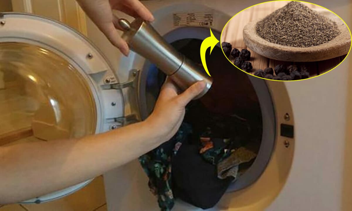 View - Cho tiêu đen vào máy giặt, tác dụng bất ngờ mà không phải ai cũng biết