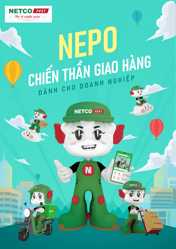 NETCO Post, Nepo, giao hàng thần tốc