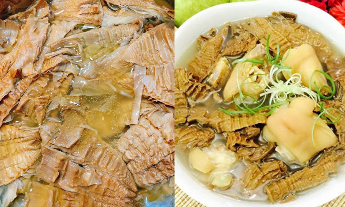 View - Nấu canh măng khô ngày Tết nhanh mềm, loại bỏ hết chất độc, đây là cách làm chi tiết 