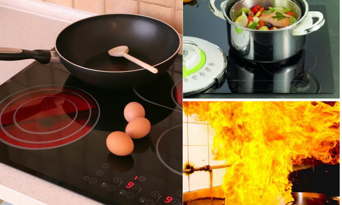 View - Dùng bếp từ, bếp hồng ngoại cần đặc biệt tránh điều này vì có thể gây cháy, nhiều gia đình vẫn mắc phải 