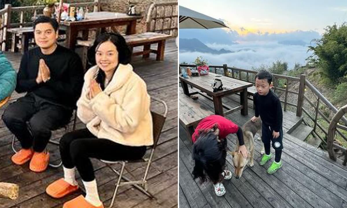 View - Hot girl Ly Kute cùng chồng mới và con trai Khoai Tây du lịch đầu năm, tiết lộ điều trùng hợp bất ngờ