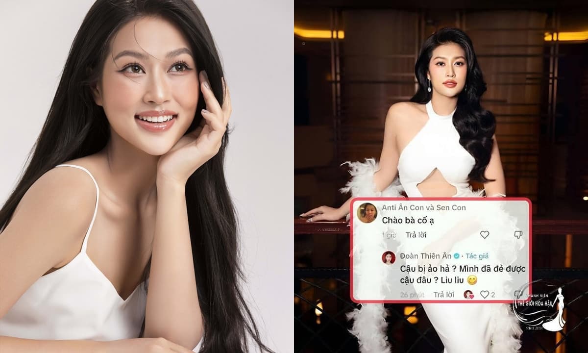View - Hoa hậu Thiên Ân gây chú ý với màn đáp trả anti-fan cực gắt khi bị bàn luận về nhan sắc 