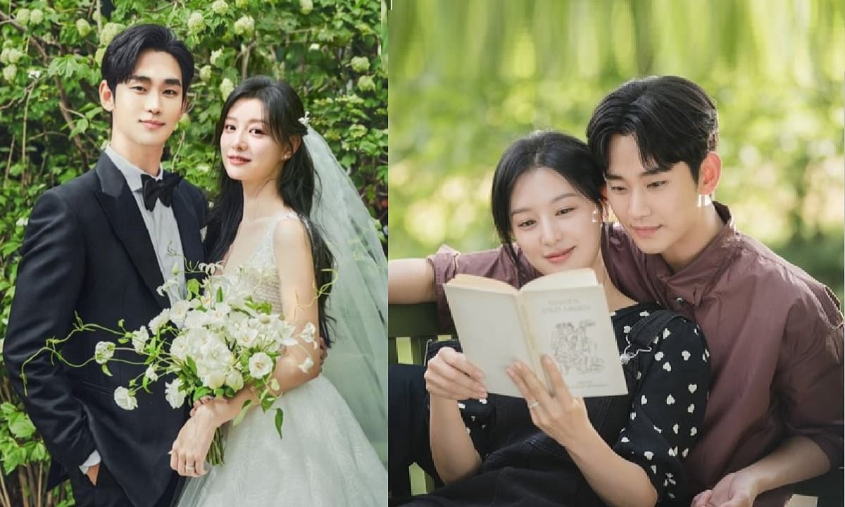 Trọn bộ ảnh cưới của tài tử Kim Soo Hyun và mỹ nhân 'Hậu duệ của mặt trời' được tung ra sau hành động đáng chú ý của Song Joong Ki