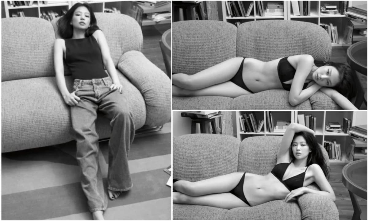 View - Jennie (Black Pink) khoe body 'nóng bỏng tay' trong bộ ảnh chụp quảng cáo đồ lót cho Calvin Klein