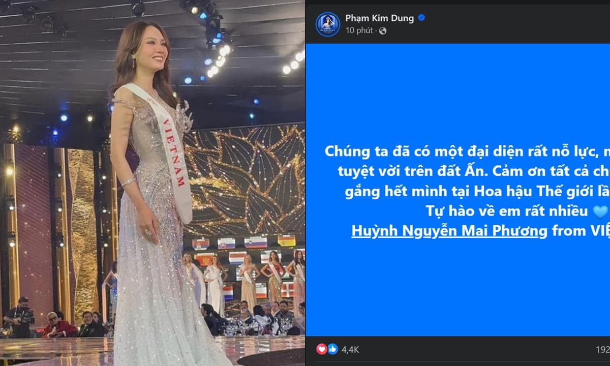 View - Hoa hậu Mai Phương chính thức dừng chân ở Top 40 Miss World 2024, Phạm Kim Dung nói gì? 