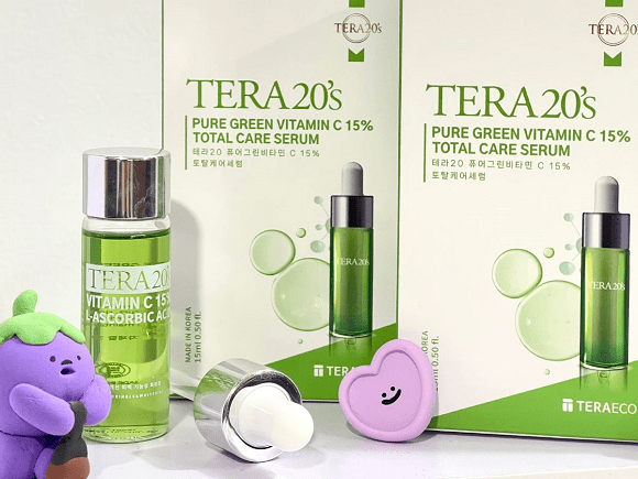 TERA20's, Serum Pure Green Vitamin C 15%, chăm sóc da