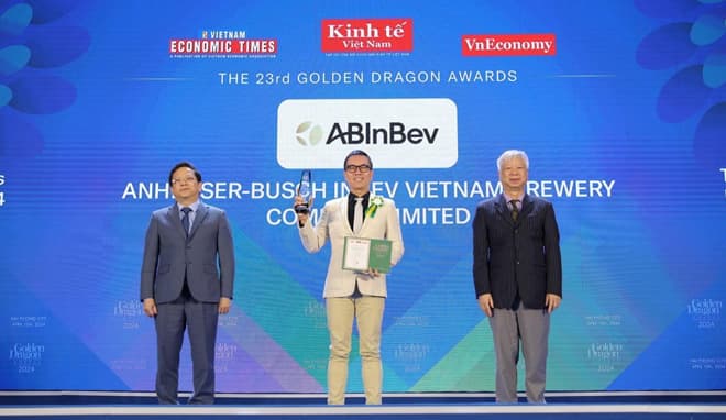 AB InBev , giải thưởng Rồng Vàng