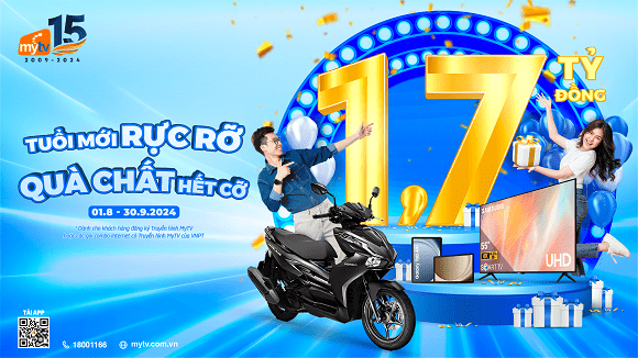 MyTV, truyền hình MyTV, sinh nhật MyTV