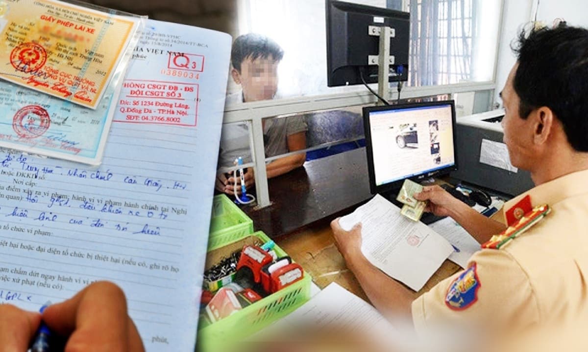 Không còn công an cấp huyện, người vi phạm nộp phạt nguội ở đâu?