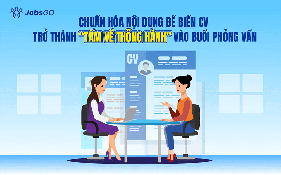 JobsGO, cách viết CV, CV chuẩn