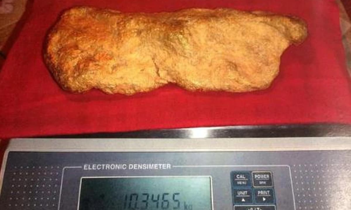 Người thợ mỏ đào được 'kho báu' trị giá cả chục tỷ, là cục vàng nguyên khối lớn nhất thế giới