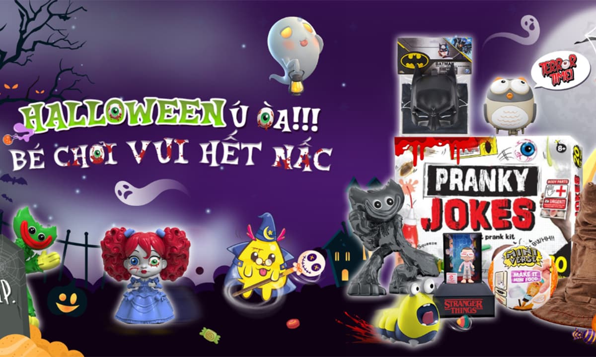 Halloween 2025: Cùng Mykingdom “Biến hình” - vừa vui, vừa chất, vừa an toàn!