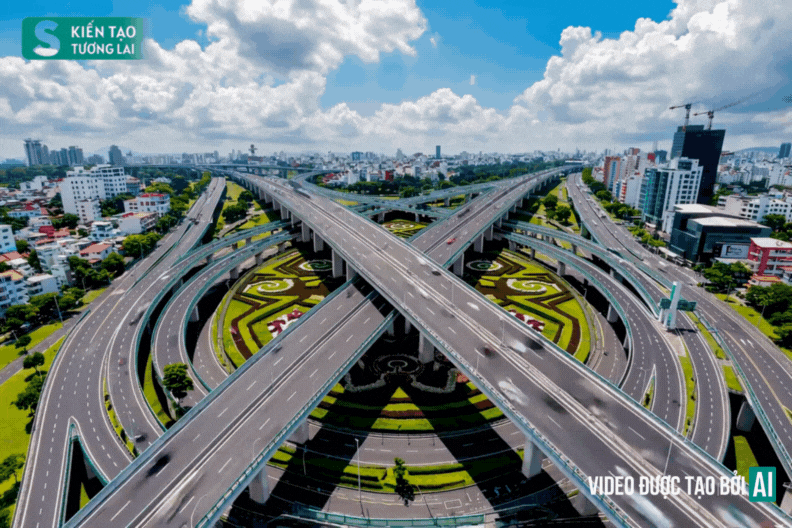 nút giao đường Rừng Sác - cao tốc Bến Lức - Long Thành, nút giao 'đẳng cấp quốc tế', TP.HCM