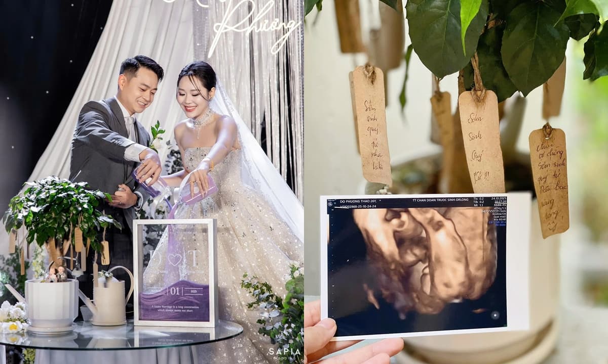 Diễn viên Hoàng Triều Dương - con trai NSND Hoàng Dũng báo tin vui có con sau 7 tháng kết hôn với vợ đã yêu 9 năm