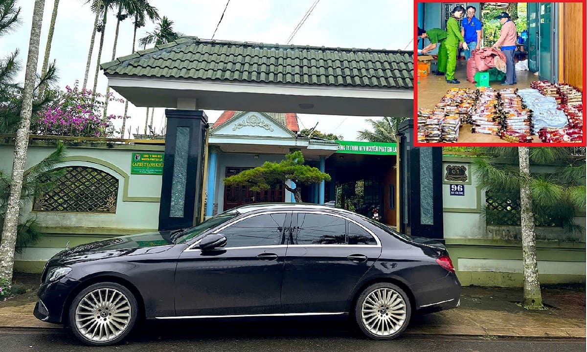 Cận cảnh cơ ngơi của đại gia 'cà phê giả' vừa bị tạm giữ hình sự