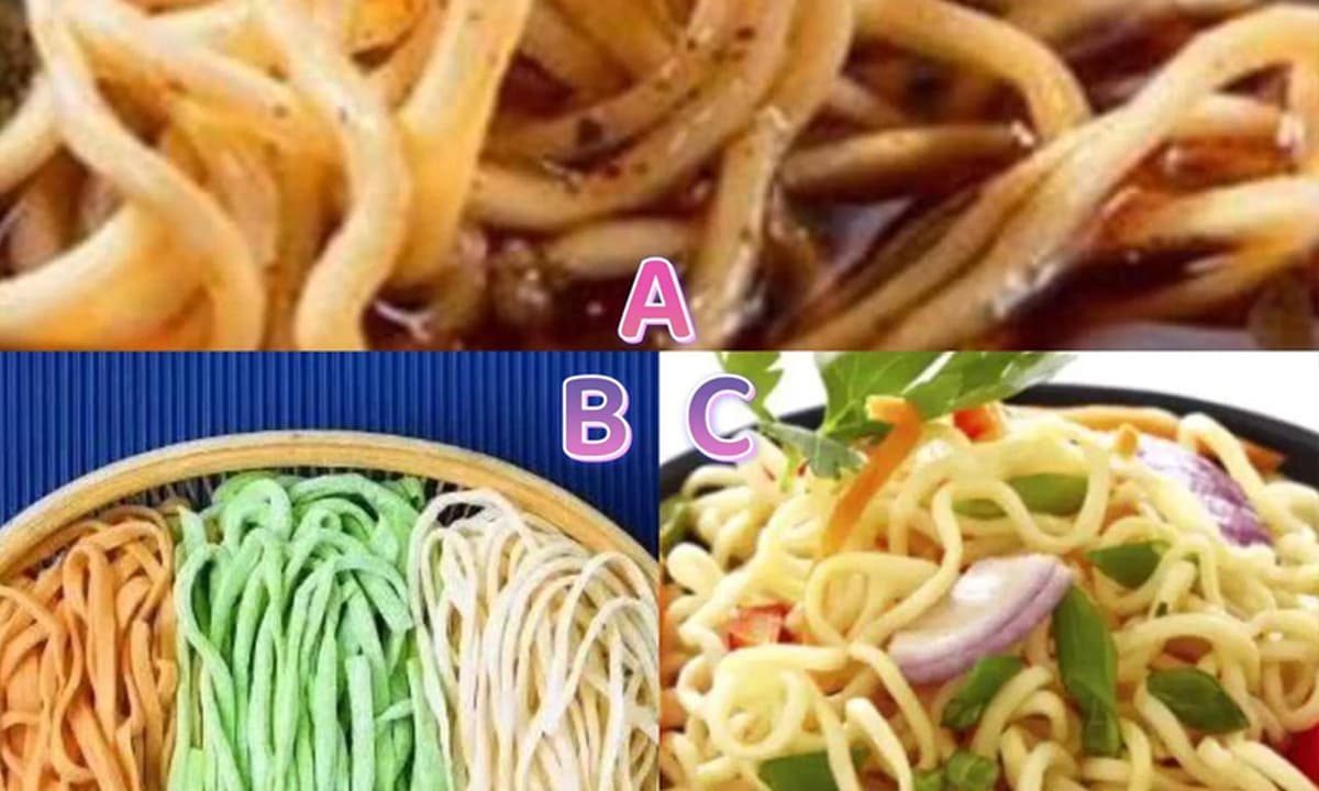Kiểm tra tâm lý: Nếu lúc này bạn rất đói, bạn sẽ ăn bát mì nào? Khám phá vận mệnh của bạn sẽ ra sao