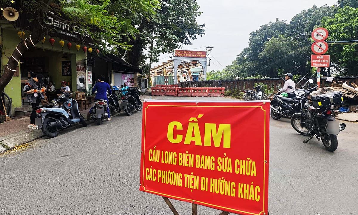 Hà Nội ra thông báo thời gian cấm xe trên cầu Long Biên, người dân cần nắm rõ để có lộ trình di chuyển phù hợp