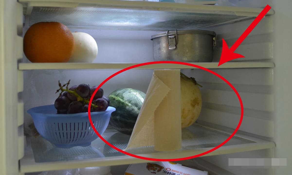 Đặt một cuộn giấy vệ sinh vào tủ lạnh nó có thể giúp bạn tiết kiệm hàng trăm đô la. Hãy chia sẻ với gia đình bạn nhé!