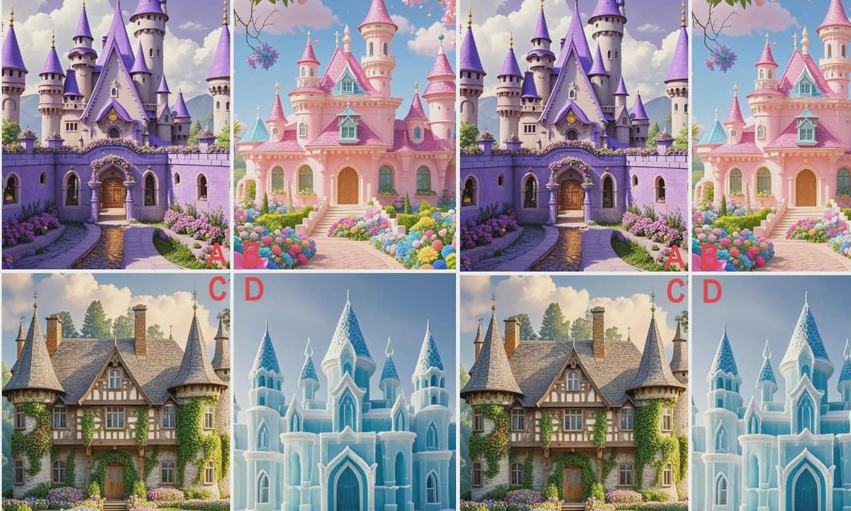 Trắc nghiệm tâm lý: Bạn thích lâu đài nào hơn? Xem bạn được định sẵn sẽ sống một cuộc đời lao động vất vả hay sung túc? 