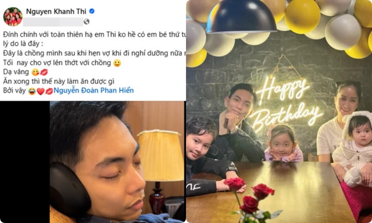 Khánh Thi nói rõ lí do không thể bầu bí lần 4 với Phan Hiển