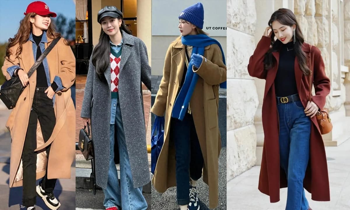 Mùa đông năm nay, sự kết hợp 'áo khoác + quần jeans' bỗng trở nên phổ biến, hoàn hảo cho phụ nữ trên 40 tuổi vì vừa tôn dáng vừa tinh tế