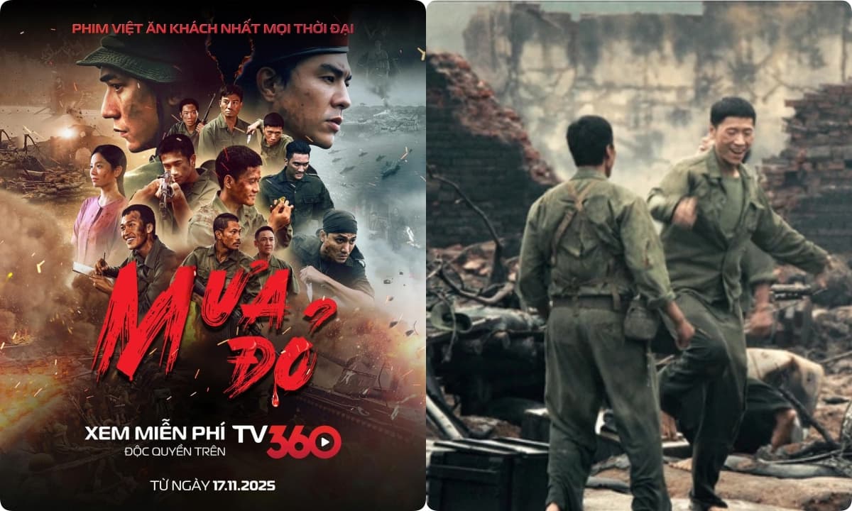 Tin vui: Từ mai 17.11 khán giả Việt sẽ được xem phim Mưa đỏ ngay tại nhà