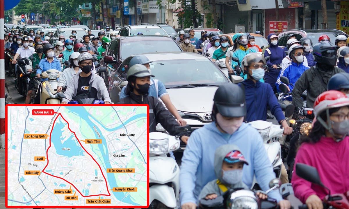 Hà Nội chính thức cấm xe máy xăng vào vùng phát thải thấp theo khung giờ từ 1/7/2026 