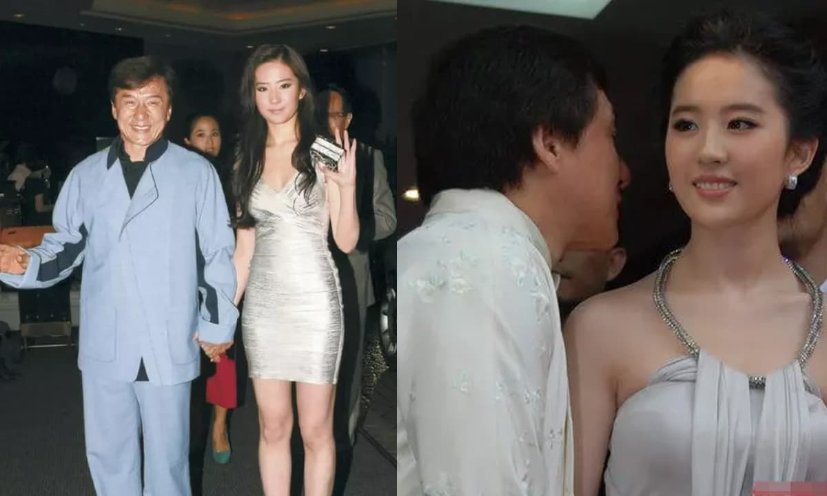 Loạt ảnh Thành Long nắm tay Lưu Diệc Phi đã từng thu hút rất đông phóng viên chụp ảnh và đã gây ra nhiều tranh cãi