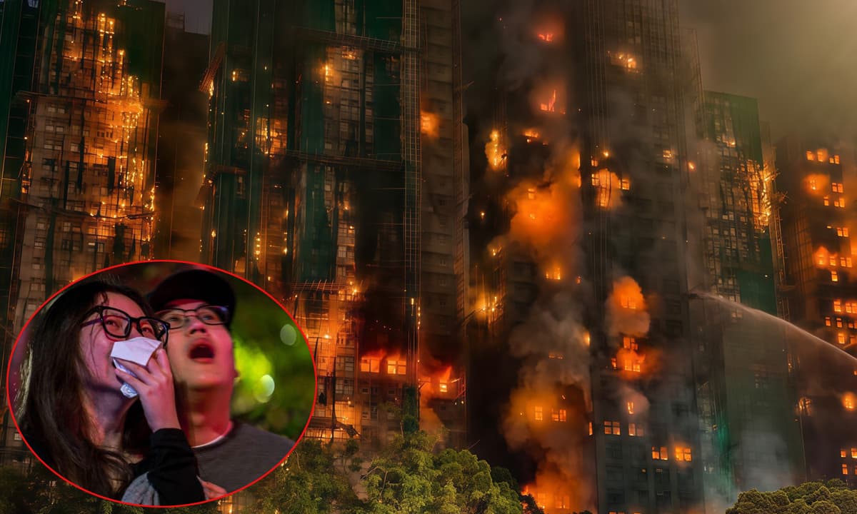 Cập nhật mới vụ cháy chung cư Hong Kong: 128 người chết, 200 người mất tích