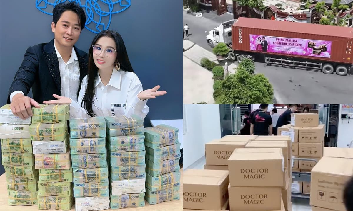 Bán 8 triệu sản phẩm Doctor Magic ra thị trường, vợ chồng Mailisa có thể 'bỏ túi' hơn 2.700 tỷ đồng