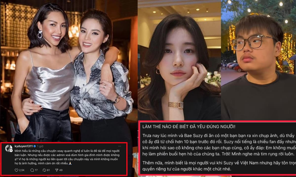 Sao Việt 2/12: Kỳ Duyên cầu khẩn giữa ồn ào với Minh Triệu; Con trai NSND Xuân Bắc đi ăn trưa cùng Suzy?