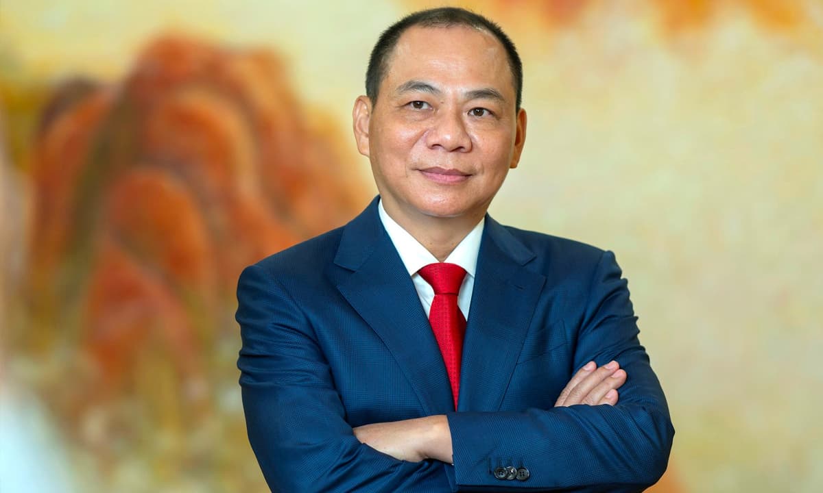 Tỷ phú Phạm Nhật Vượng tăng tài sản kỷ lục, trở thành người giàu thứ hai Đông Nam Á